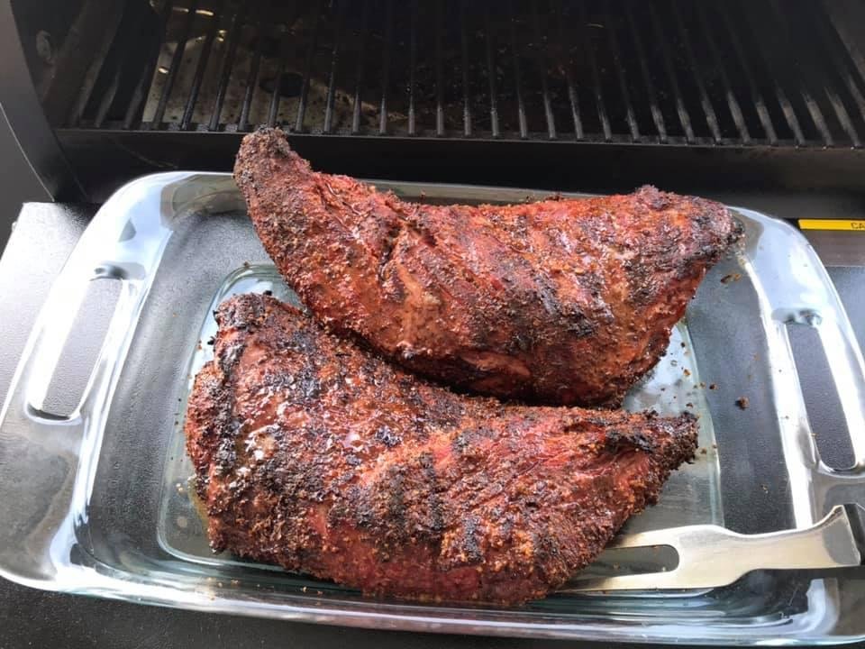It’s Tritip Kinda Easter Cookout in the neighborhood ... should be good ... Have a nice evening Family and Friends ...