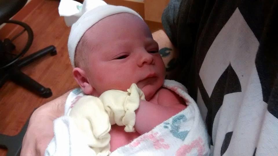 Our little grandson! What a handsome little guy!