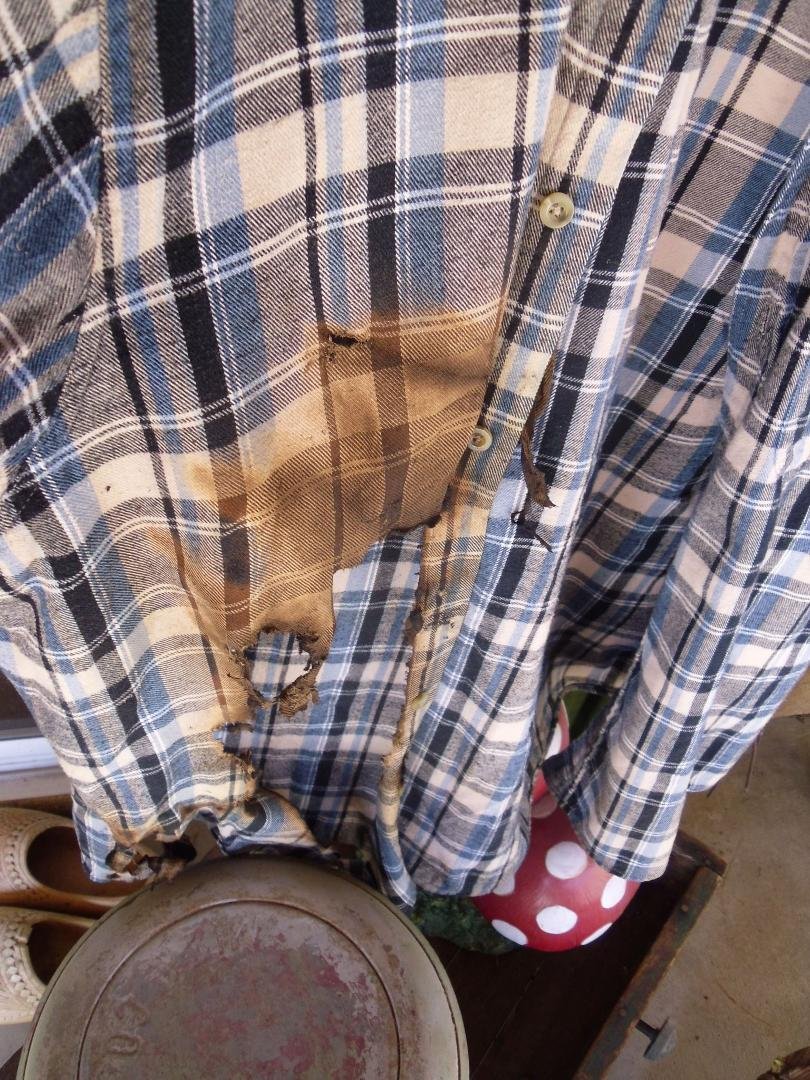 "CAUTION - do not wear a flannel (flammable) shirt when cutting metal on a table saw!!" Voice of Experience