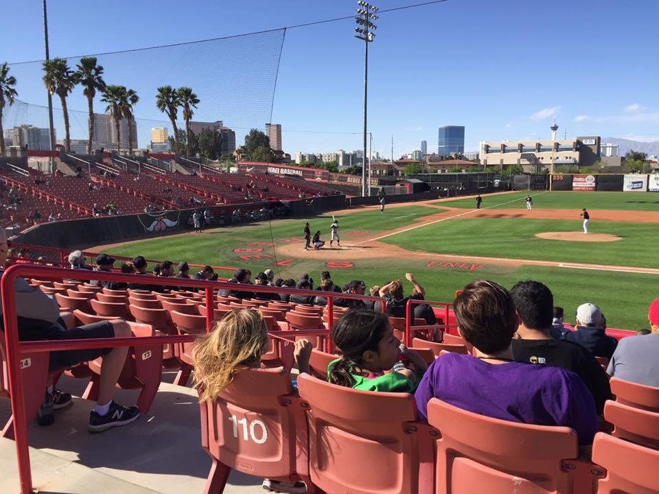 UNLV Rebel Stadium
Tuesday March 22, 2016
With Kim Weese Taormina and Joe Taormina