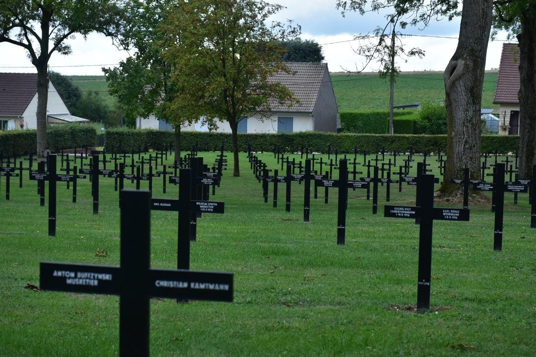 German cemetary, near Ypres, Belgium