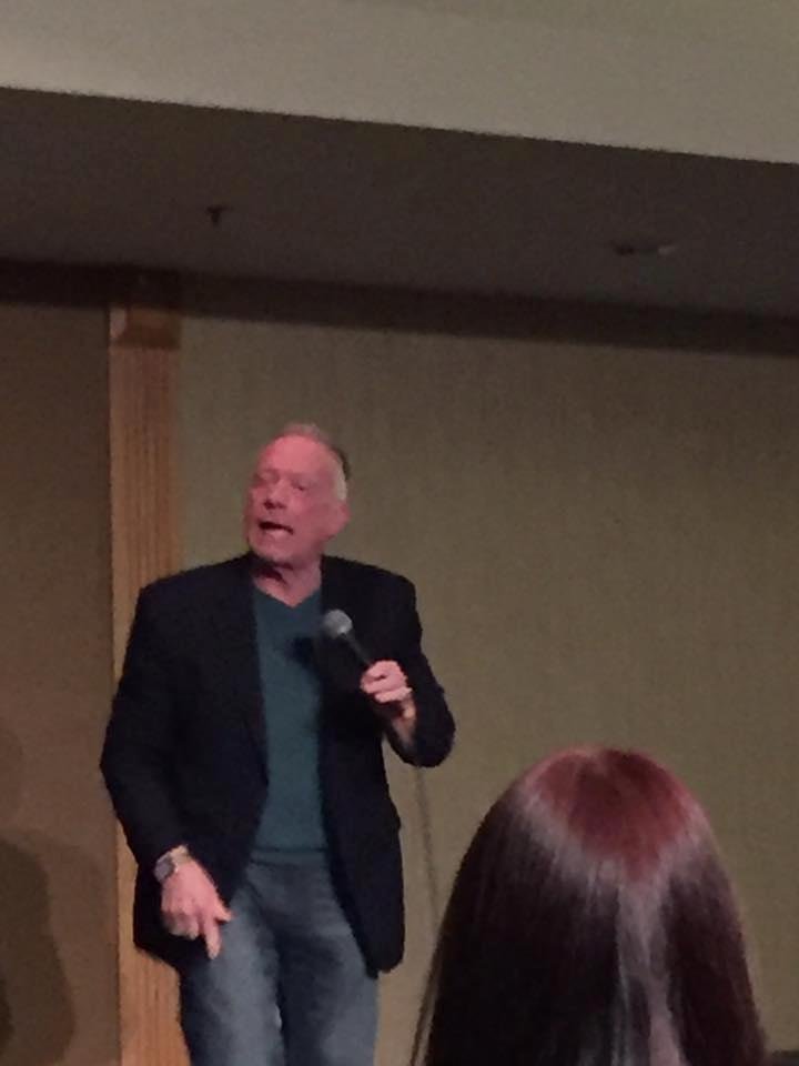 Having a lot of laughs watching one of the best comics around, Norm Stulz Sr.