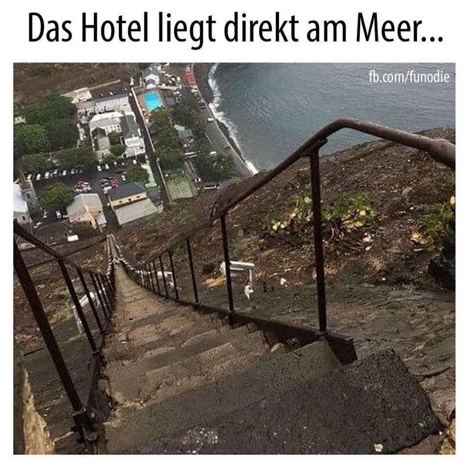 translation:  the hotel is located by the sea...