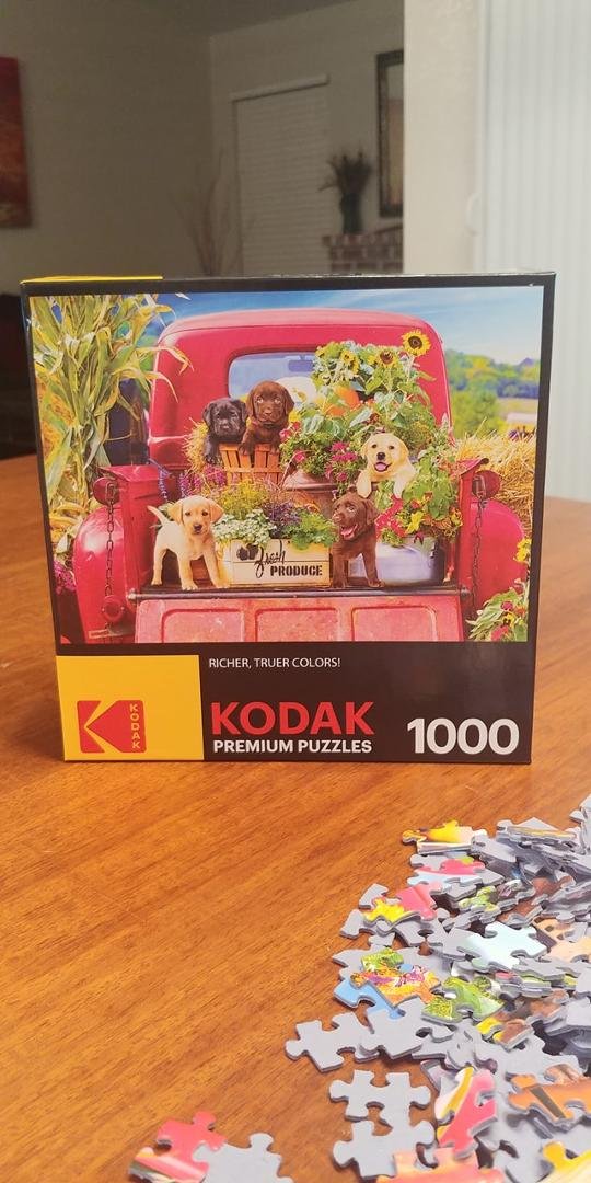 It is Mike's Birthday today so he got us a new puzzle to work!