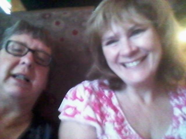 Nola and Kathy Frey at Coronas