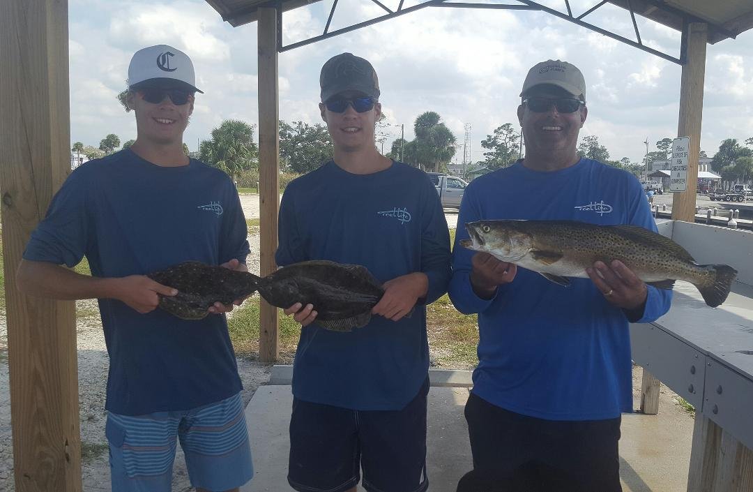 Nice morning fishing with the Moores