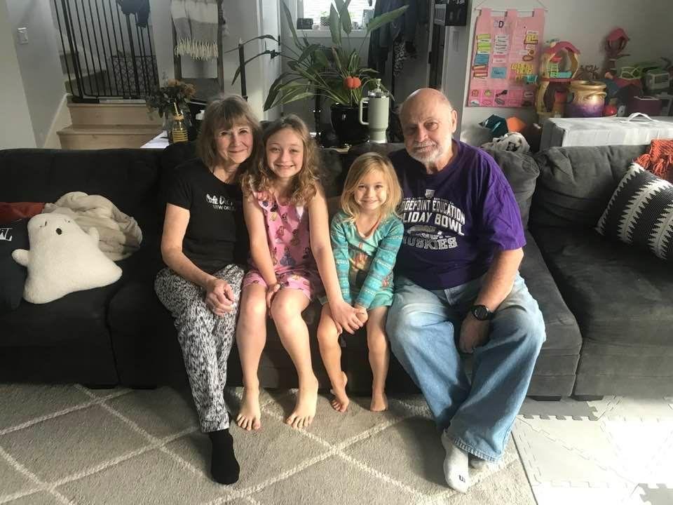 Getting ready for Dawgs football game and granddaughter Blake’s 9th birthday!