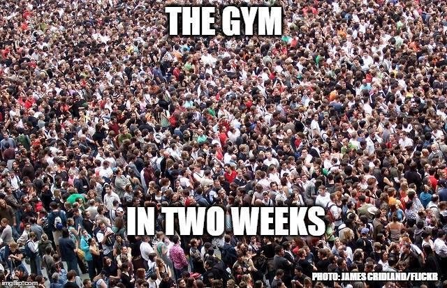 For reasons that will be readily apparent, I call this meme, "The Gym In Two Weeks.