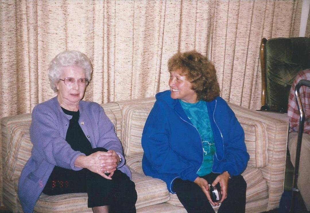 2 Angels watching over us. Our Precious Sister Joanie and Aunt Eva~ Love and miss them so much~