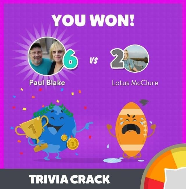 Paul Blake's album, Trivia Crack Photos