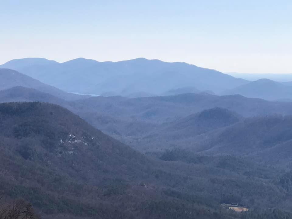 Took a ride up to the “Pretty Place” chapel at the Greenville YMCA camp today. It’s on the Atlantic Continental Divide on the NC/SC border. The picture doesn’t do it justice; one of the most amazing vistas I’ve ever seen.