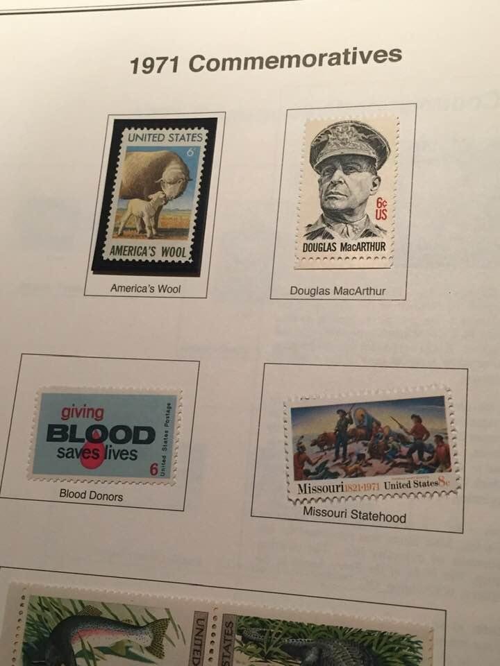 Mounted my first stamp in 45 years.