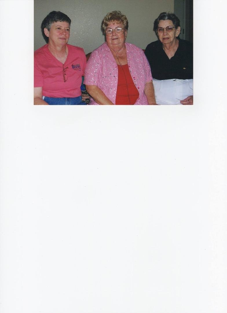 Barbara Riggle, my Aunt Vonda and my Mother Verla Riggle.