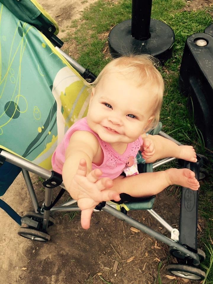 My beautiful granddaughter