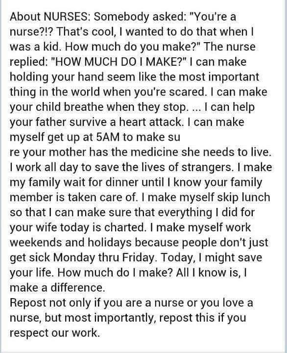 Nurses don’t just care for patients — they care for humanity. To all my fellow nurses and healthcare heroes, thank you for your strength, compassion, and sacrifice every single day.