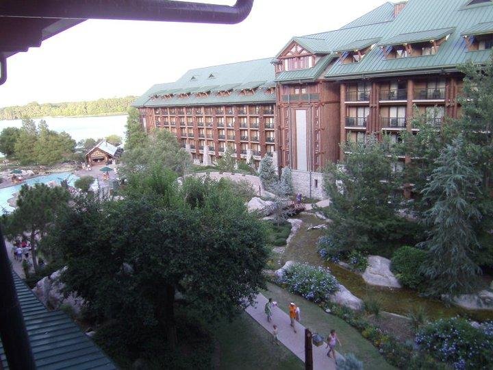 view from our room at wilderness lodge