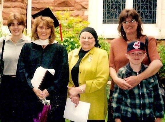 At my graduation from seminary in Chicago for my MA.