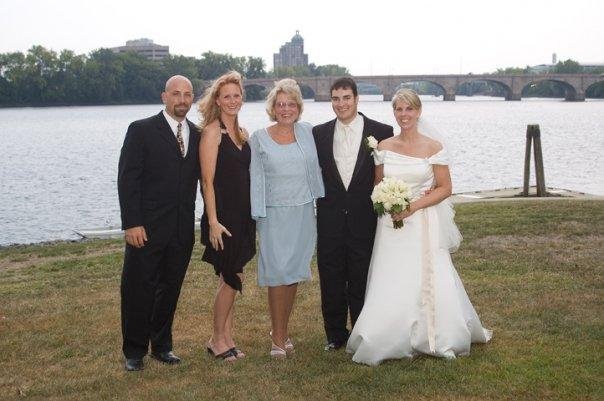 My son-in-law, Bo, Youngest daughter ,Heather, Me, son-in-law, Nate, and Oldest daughter , Daniece