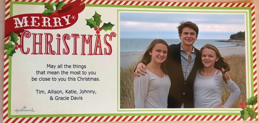 With the arrival of our family's 2015 Christmas Card, I would like to exploit FB's free distribution engine (I'm really cheap!) and wish all my friends, whom I don't have physical addresses for, a Very Merry Christmas and a