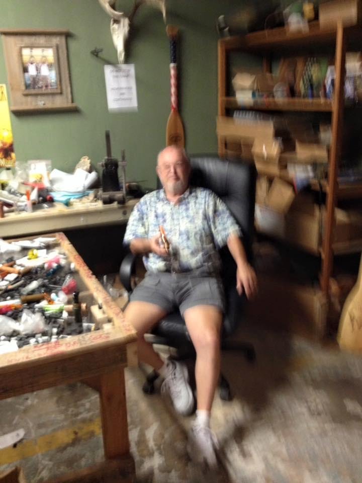 Hanging on the duck call room andmbuilding a special call