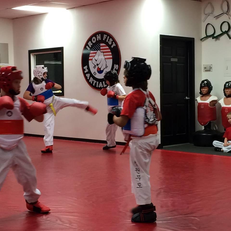 Alex sparing & then getting a new belt.... Orange with Black