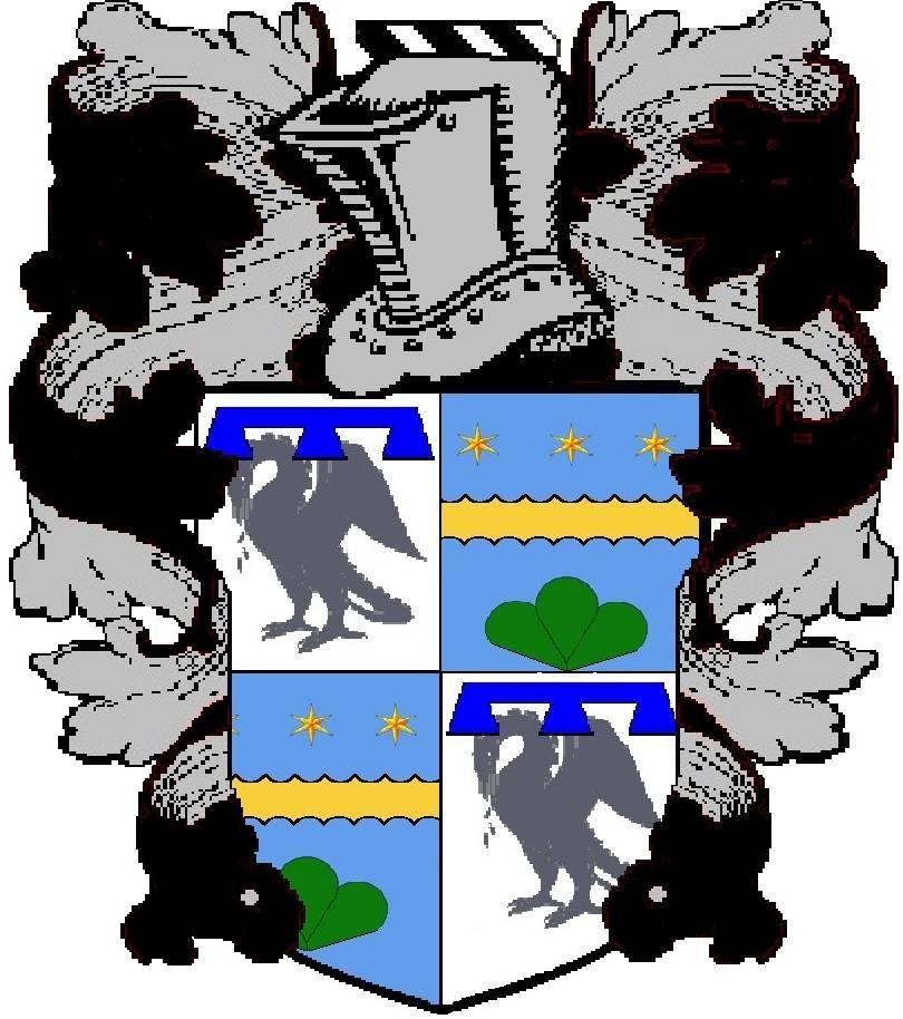 My uncle Carmen and aunt Elizabeth's marriage crest