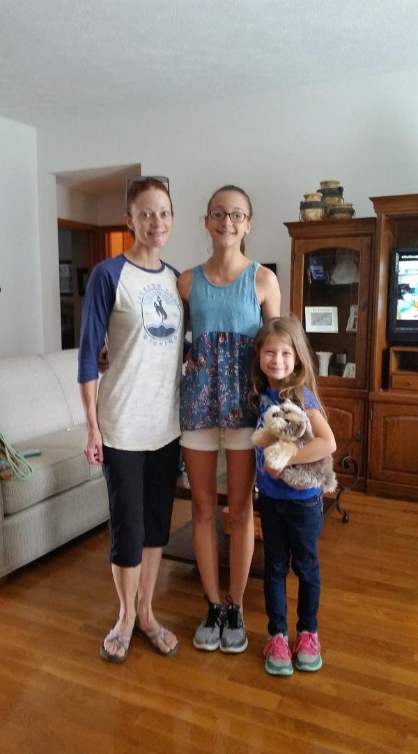 Saying goodbye and heading for home. Loved having them visit.