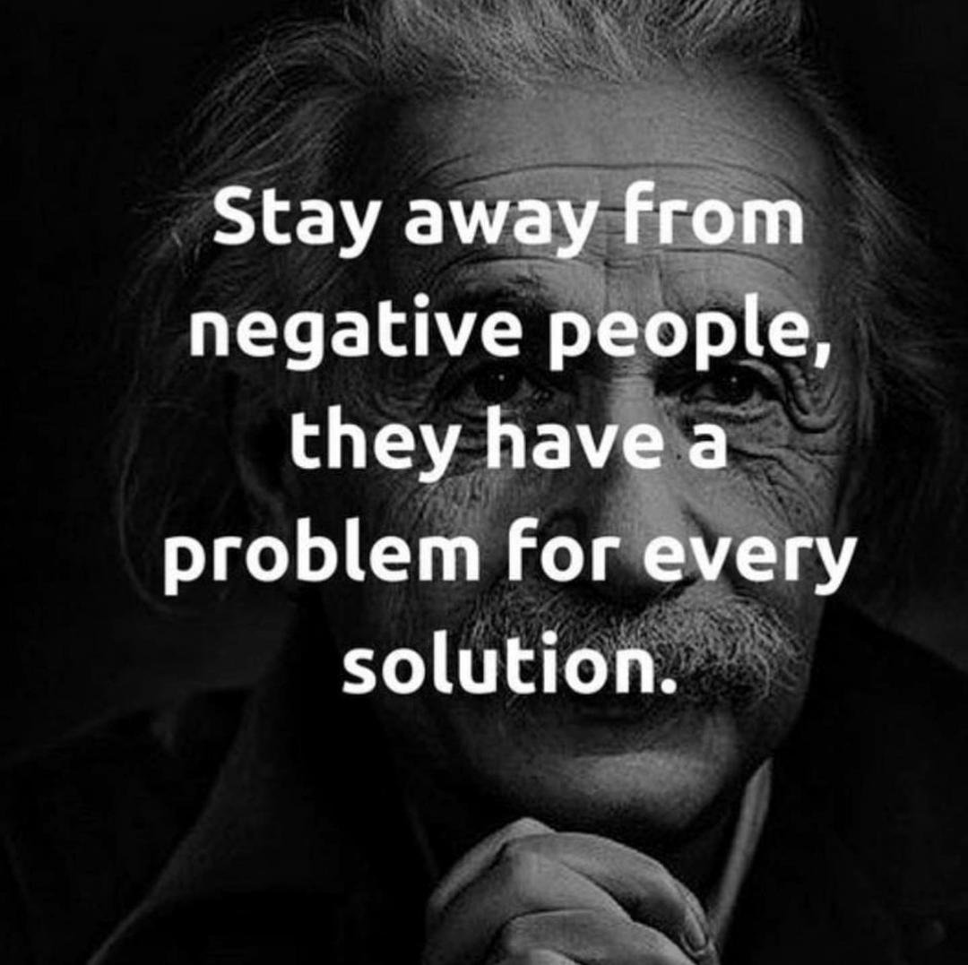 Protect your spirit from contamination. Limit your time with negative people. -- Thema Davis