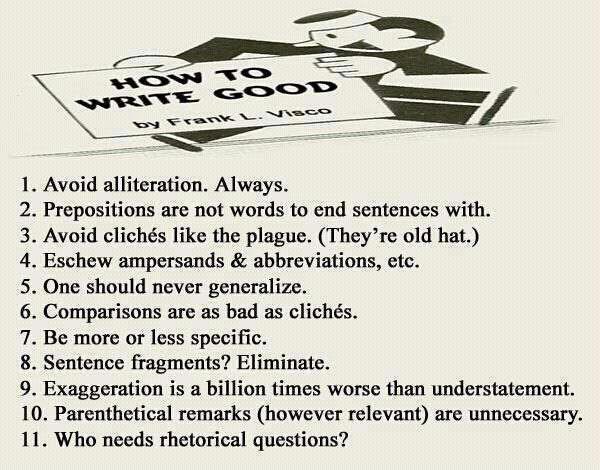 Great advice