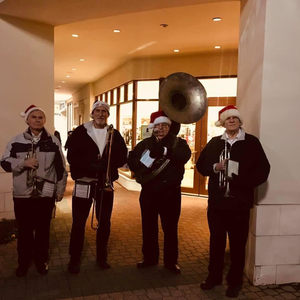 Doing a little walkabout at the Grove
Holiday  Music Time
