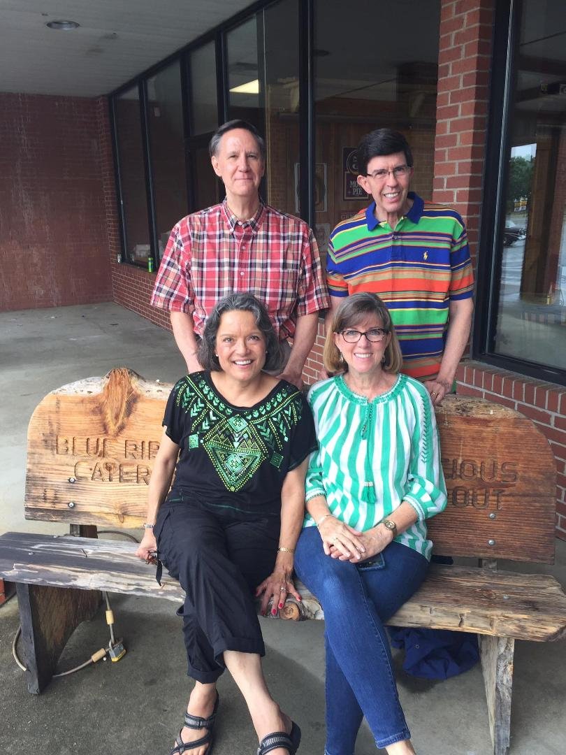 Randy and I had wonderful lunch with dear friends in Atlanta.