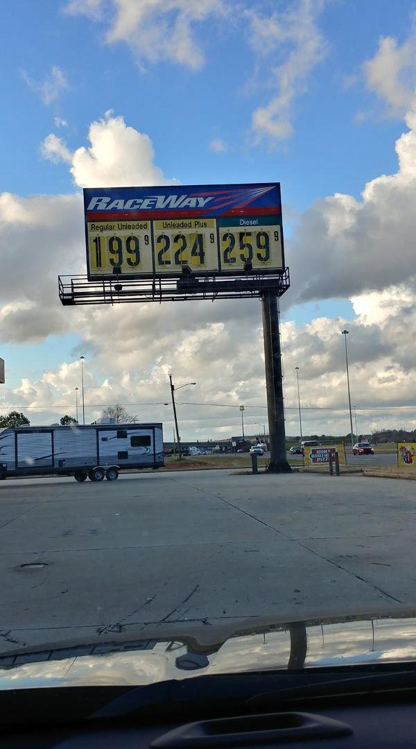 Haven't seen this in awhile. Meanwhile the tank was already full