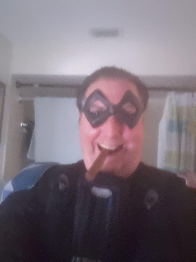 The Comedian
Eddie Blake from the Watchmen.