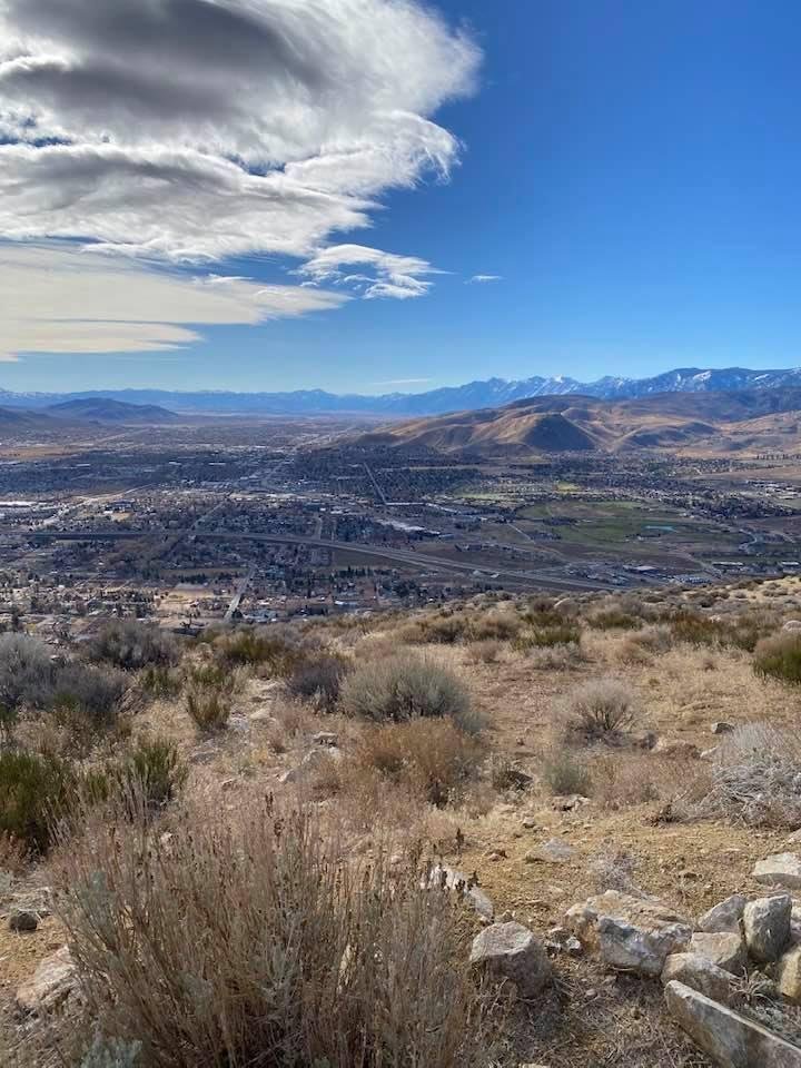 View of Carson City from Sugarloaf.