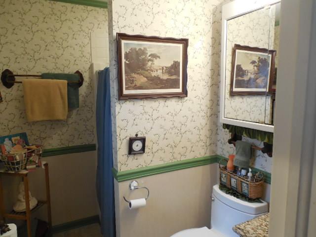 downstairs full bath