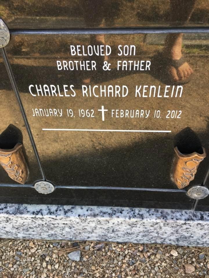 Went to Holy Sepulcher to visit my brother Chuck...miss him