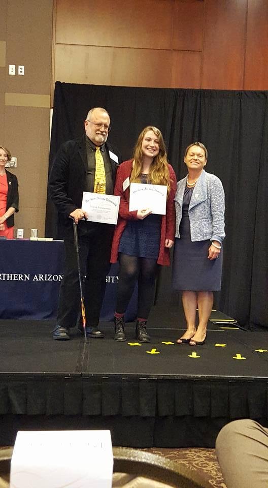 I am so proud!! RobinLi has worked so hard and will graduate on May 14 as The Distinguished Senior of the College of Social and Behavioral Sciences, The Golden Axe Award, with Honors and other awards. She is not only my