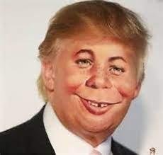 "What, Me Worry?"
I've heard through the grapevine that Trump plans to present “A Large, Complex, Detailed Stack of Classic Mad Magazines at a major News Conference at 11.00am on Monday of next week.”