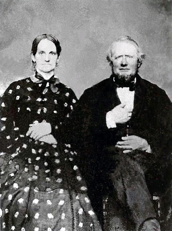 Simeon Atwood and Melissa Ann Turrell (Terrell) Atwood My 3rd Great Grandparents!