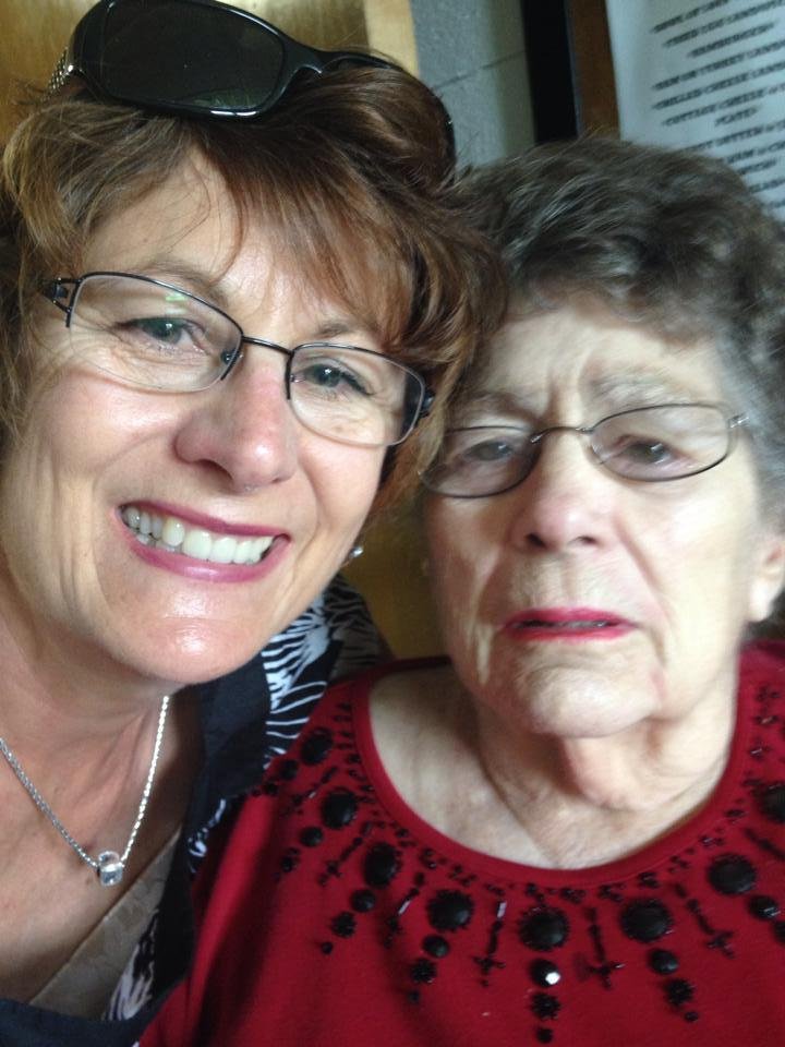 Mom & Christy enjoying the beautiful day