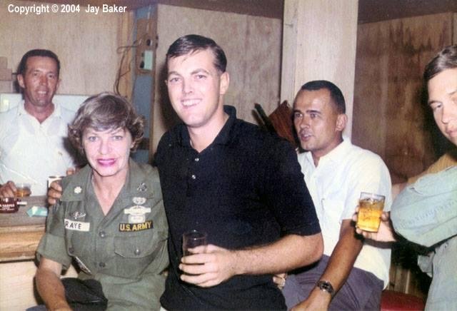 1967 Vietnam with Martha Raye, She is one of the reasons,I support the USO. God Bless her and the uSO.