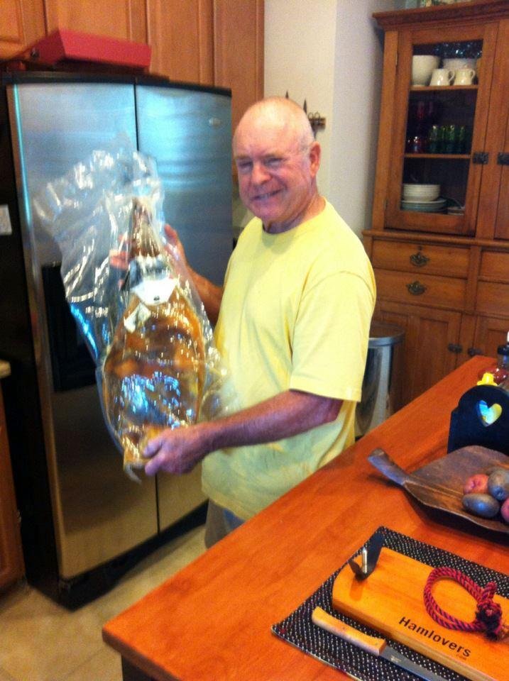 How's this smile for a Father's Day's ham!