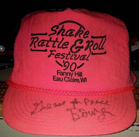Ahhh, Yes! I remember Shake, Rattle & Roll back when it was in it's infancy at Fanny Hill in Eau Claire, WI! The autograph was from Bowser of Sha Na Na! Pulled this relic from the closet shelf...
