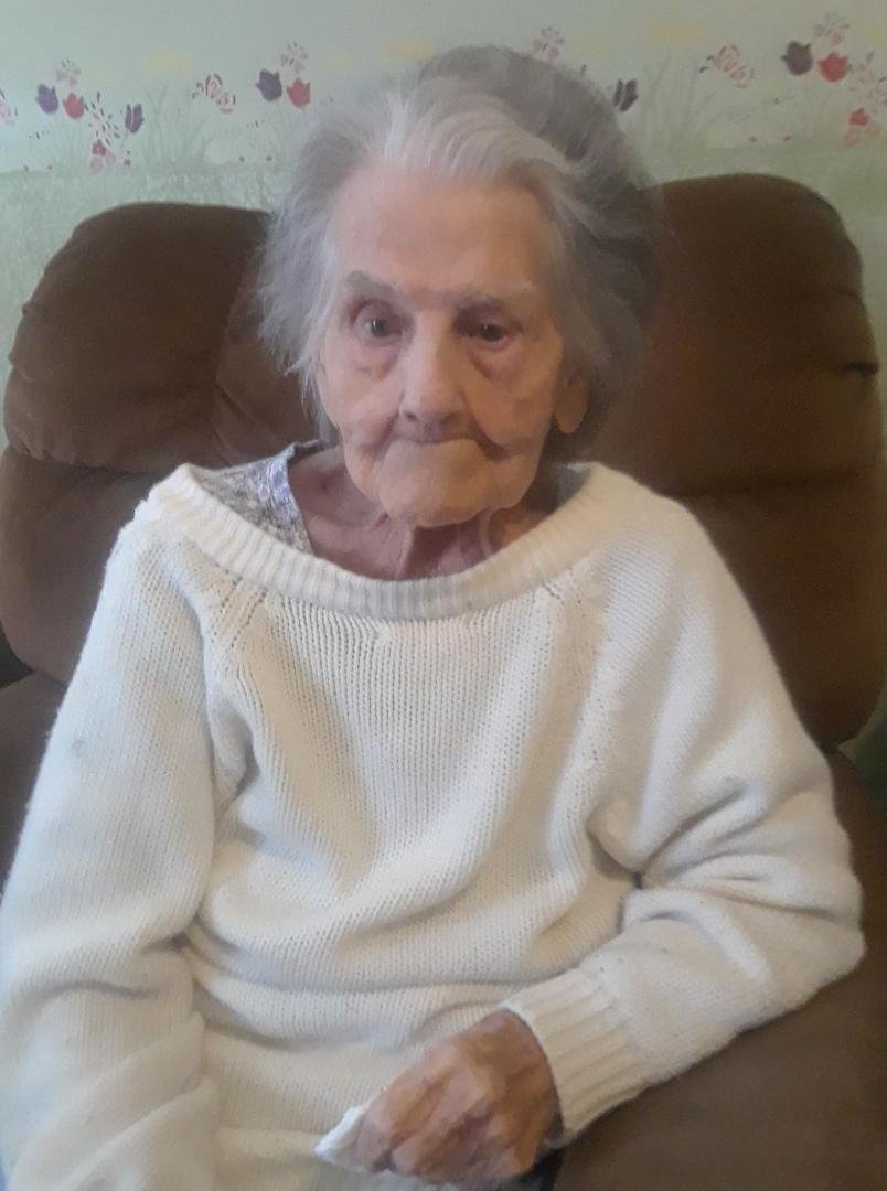 Surprised my mom today. She is doing so much better at the assist living home.  She showed me that she's walking.