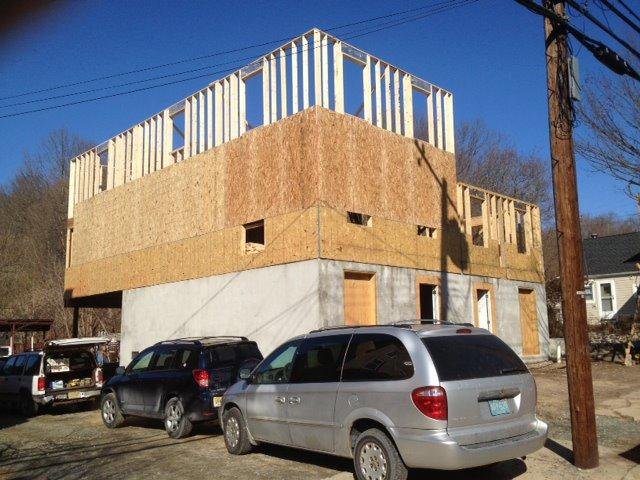 Progress in Lambertville.