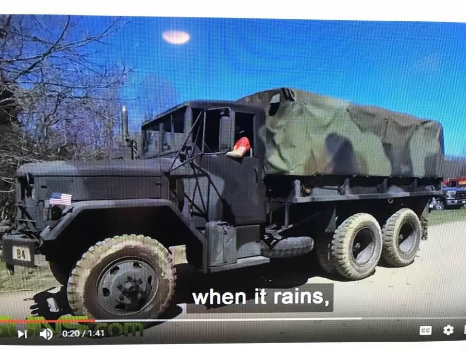First vehicle I learned to drive in the Army. 2 1/2 ton ( we all called it a deuce and a half. Great vehicle but with no power steering it was tiring to drive in the woods.