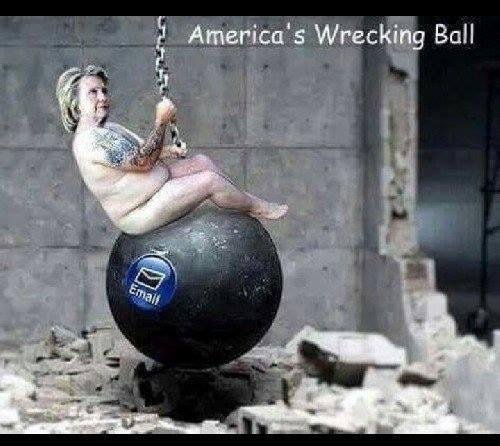 Not quite Miley Cyrus.