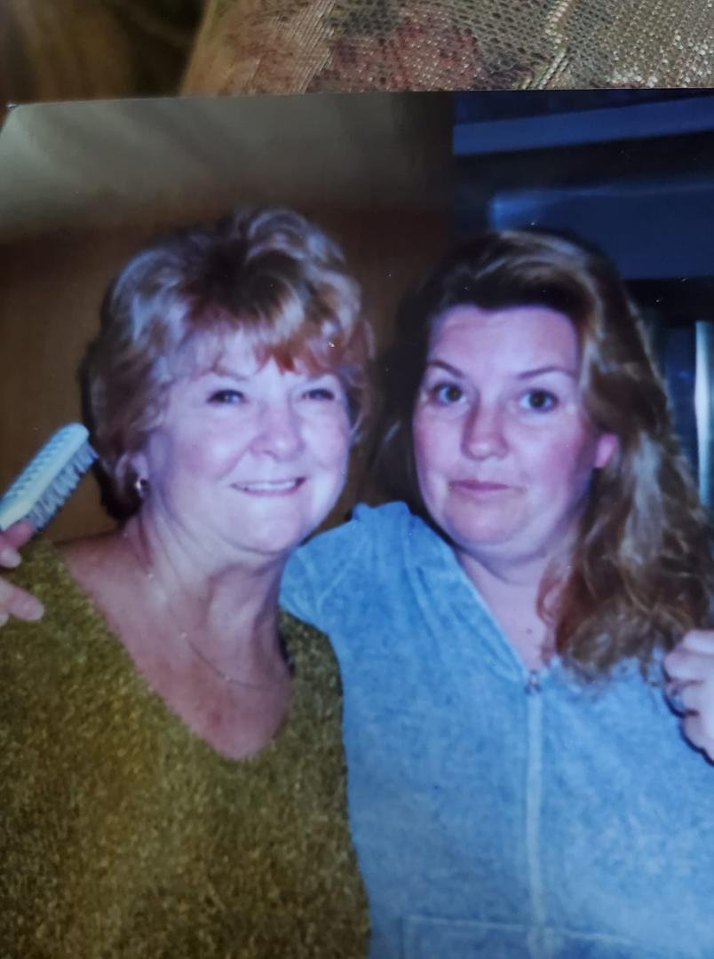 Last night my daughter Kim went to her heavenly home
She will always be my baby girl