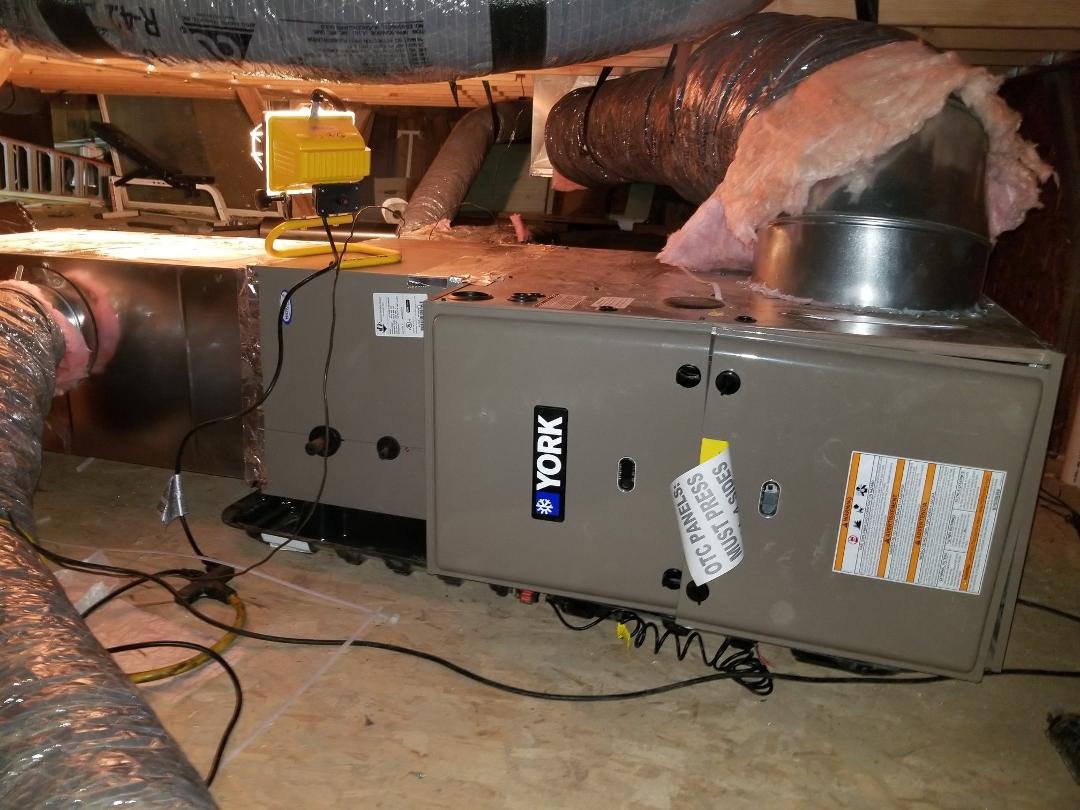 New HVAC System A/C and Propane gas Heat.