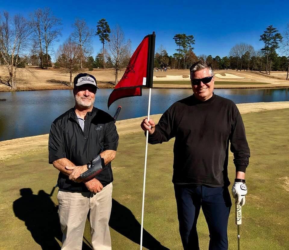 Birthday Golf Outing with John Richardson, Eric Bates and Jimmy Cawley